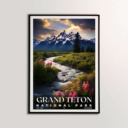 Grand Teton National Park Poster | S10