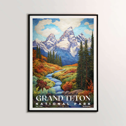 Grand Teton National Park Poster | S09