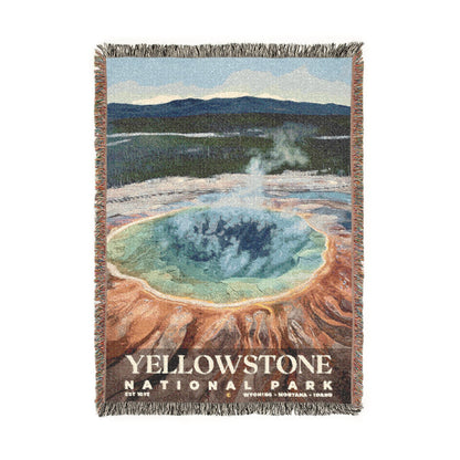 Yellowstone National Park Woven Blanket | S02