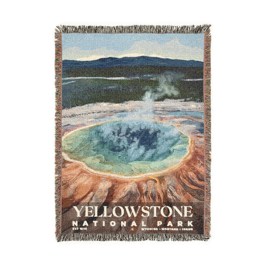 Yellowstone National Park Woven Blanket | S02