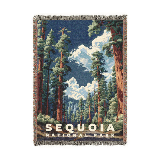 Sequoia National Park Woven Blanket | S13