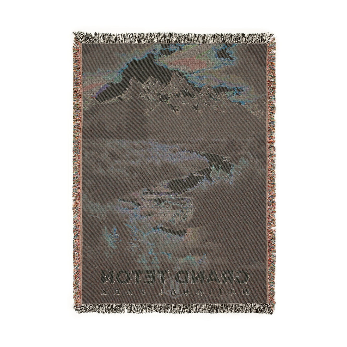 Grand Teton National Park Woven Blanket | S10