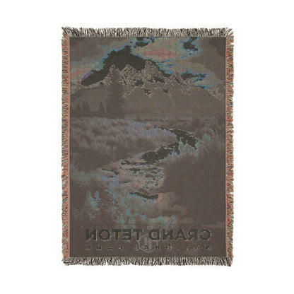 Grand Teton National Park Woven Blanket | S10