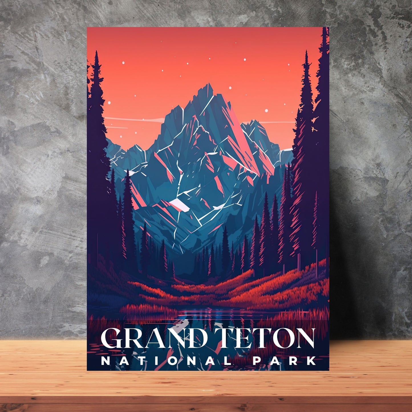 Grand Teton National Park Poster | S01