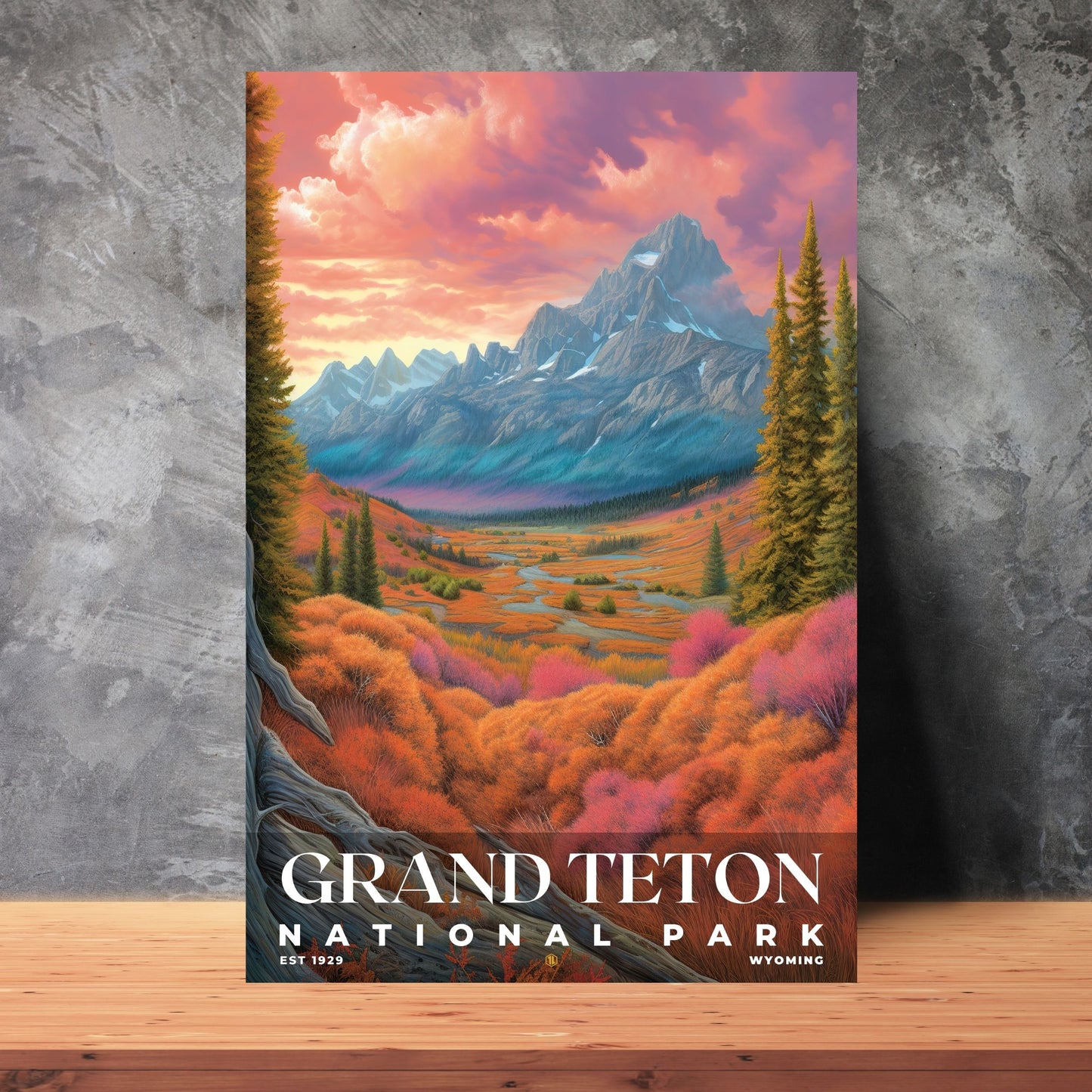 Grand Teton National Park Poster | S02