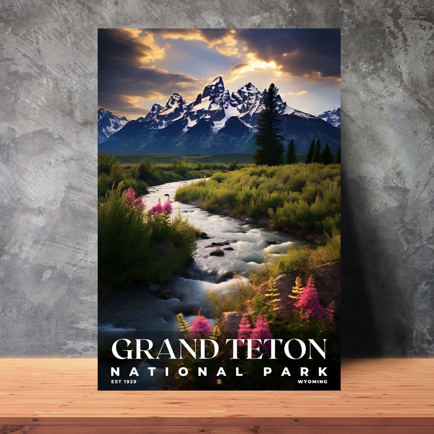 Grand Teton National Park Poster | S10