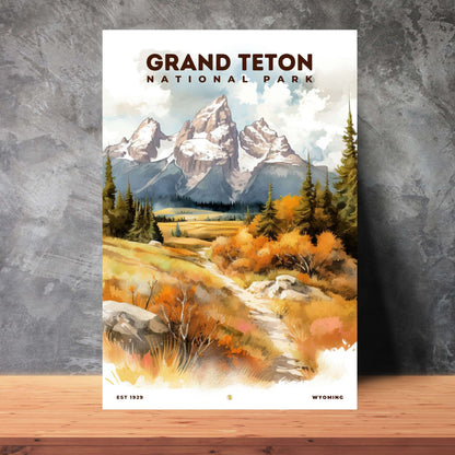 Grand Teton National Park Poster | S08