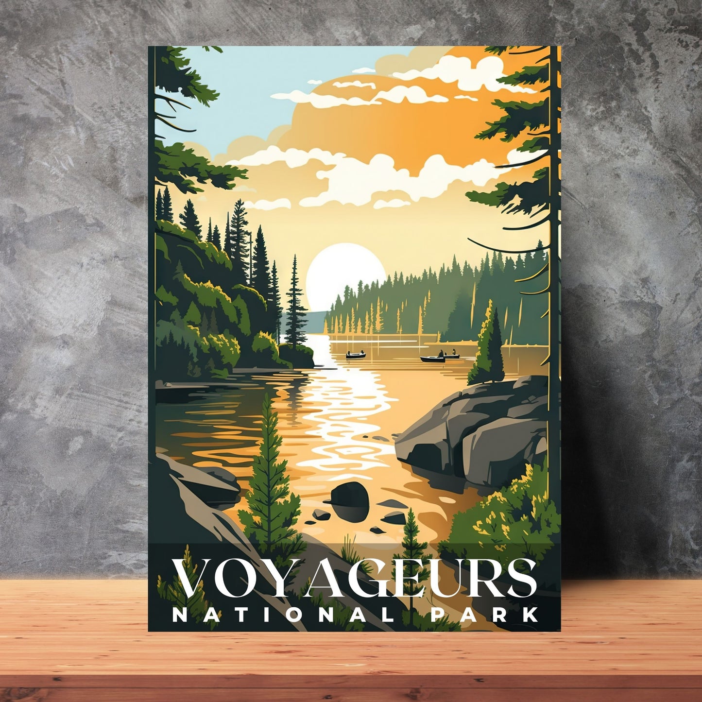 Voyageurs National Park Poster | S01