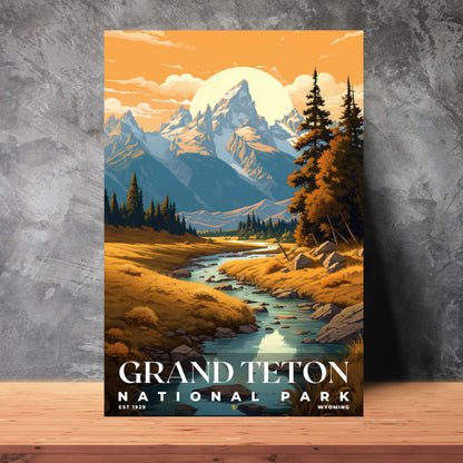 Grand Teton National Park Poster | S07