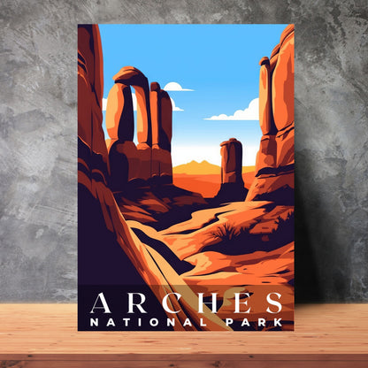 Arches National Park Poster | S01