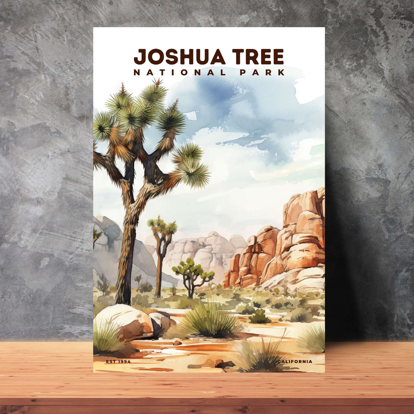 Joshua Tree National Park Poster | S08