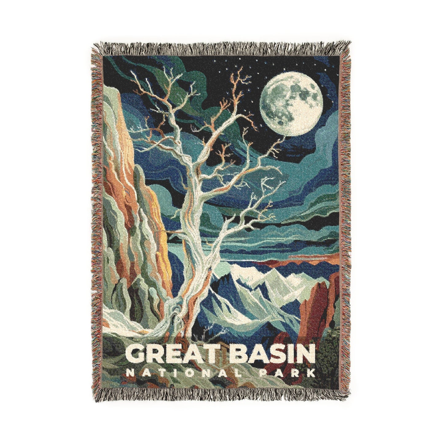 Great Basin National Park Woven Blanket | S20