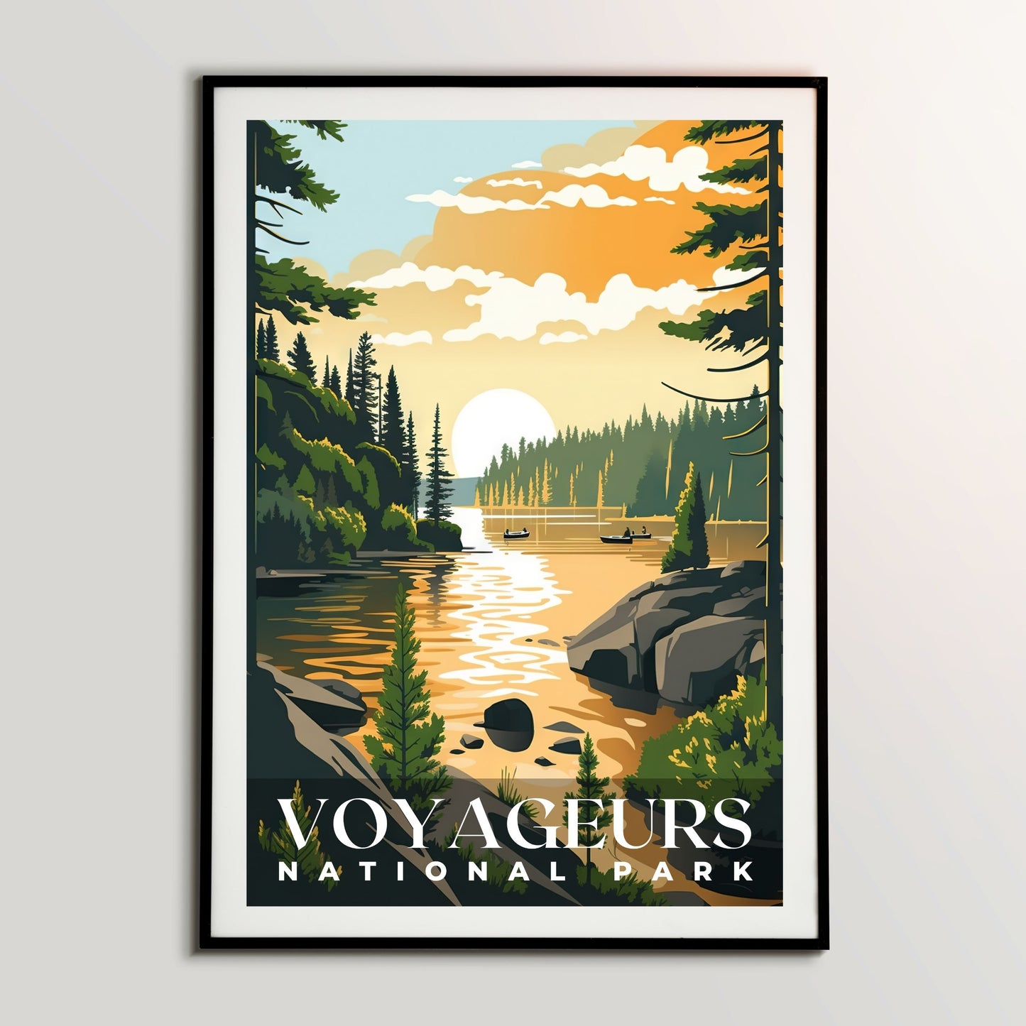 Voyageurs National Park Poster | S01