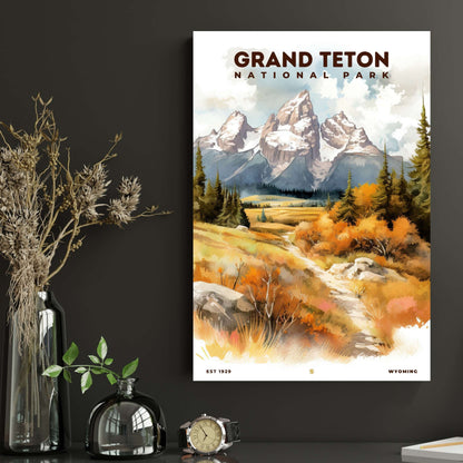 Grand Teton National Park Poster | S08