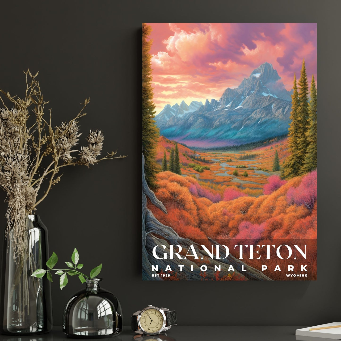 Grand Teton National Park Poster | S02