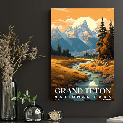 Grand Teton National Park Poster | S07