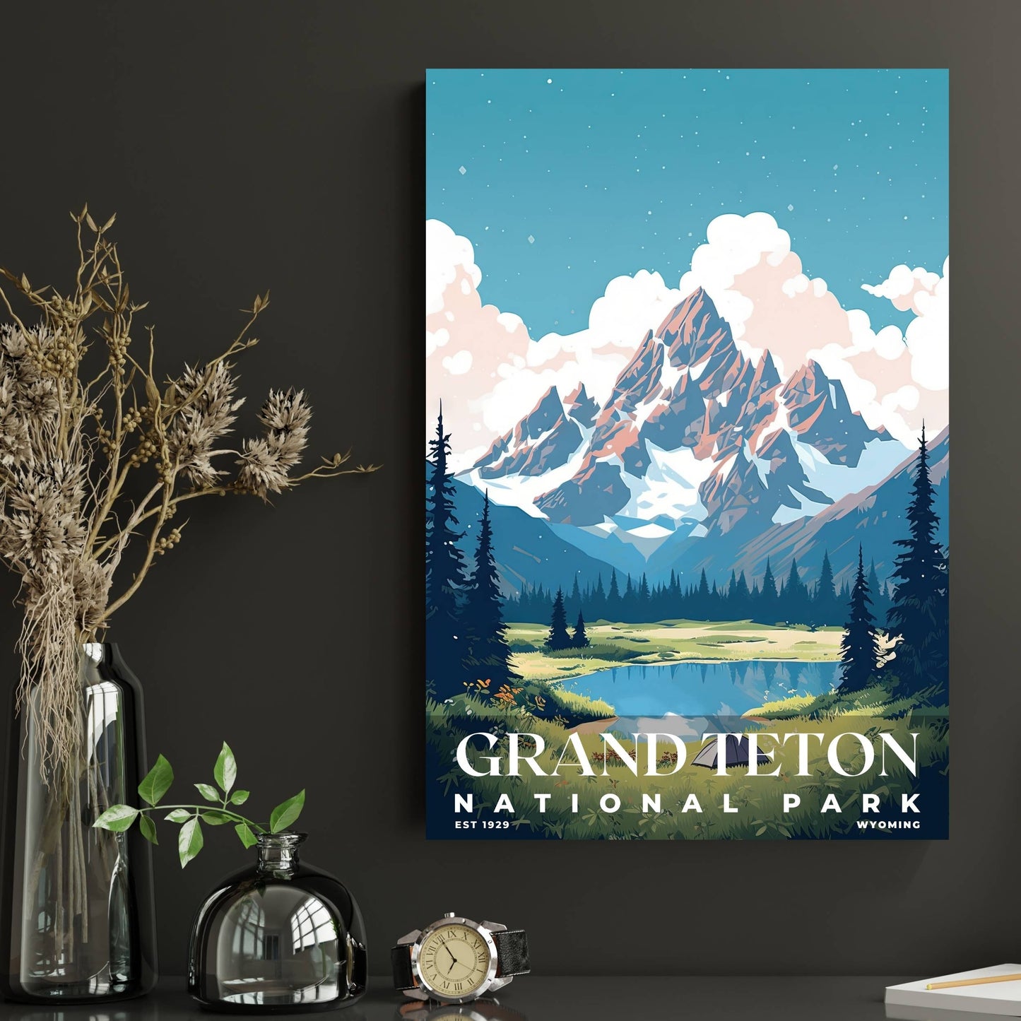 Grand Teton National Park Poster | S03