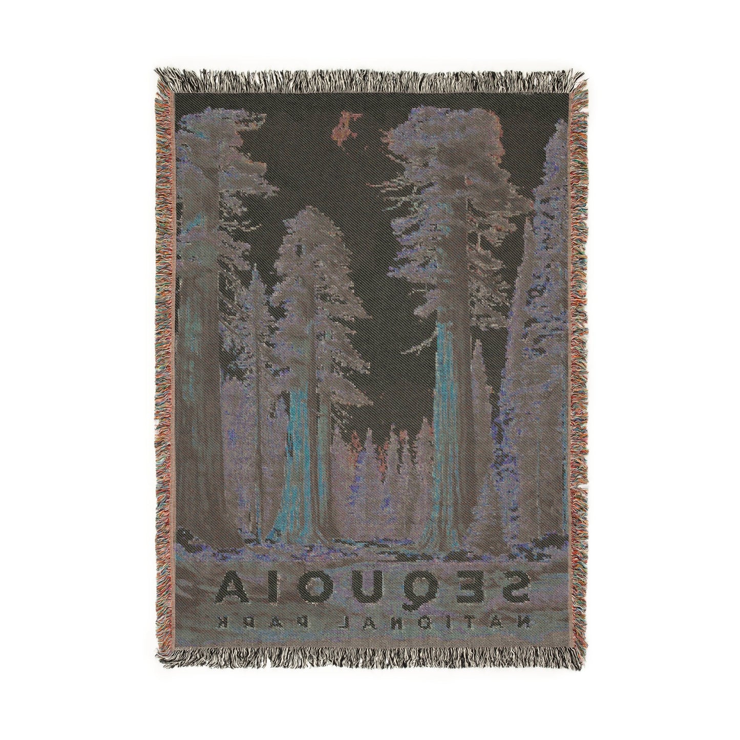 Sequoia National Park Woven Blanket | S08