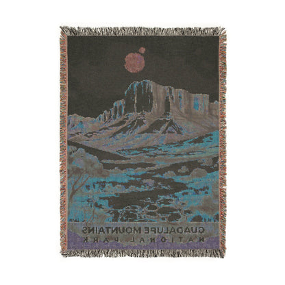 Guadalupe Mountains National Park Woven Blanket | S08