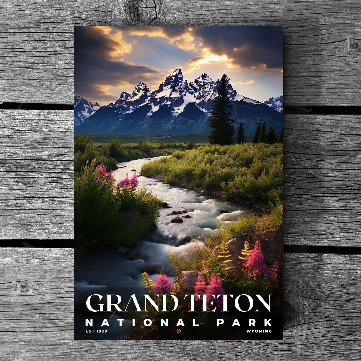 Grand Teton National Park Poster | S10