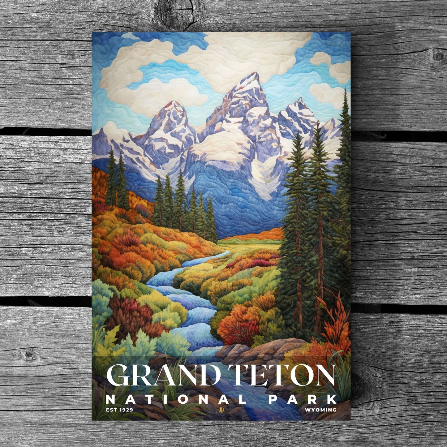 Grand Teton National Park Poster | S09