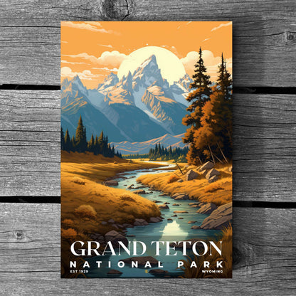 Grand Teton National Park Poster | S07