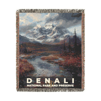 Denali National Park Woven Blanket | S12