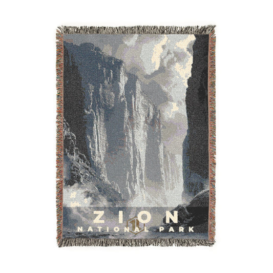 Zion National Park Woven Blanket | S15