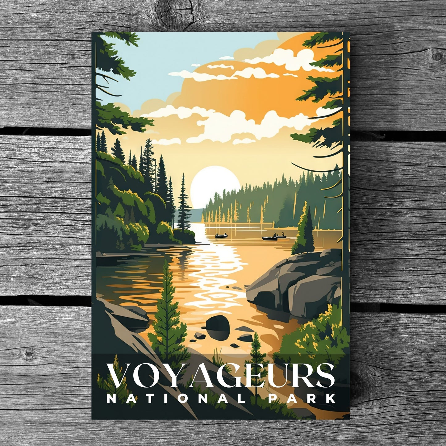 Voyageurs National Park Poster | S01