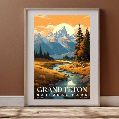 Grand Teton National Park Poster | S07