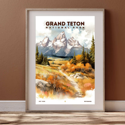 Grand Teton National Park Poster | S08