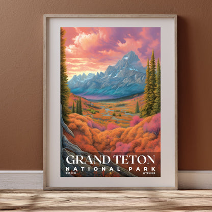 Grand Teton National Park Poster | S02