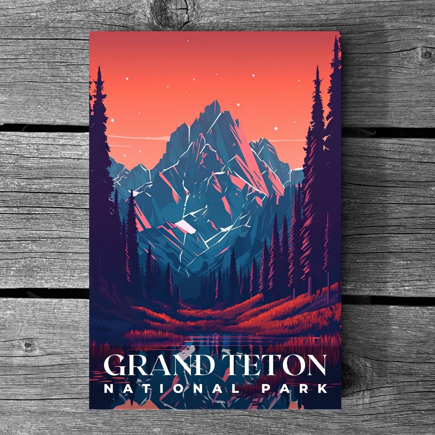 Grand Teton National Park Poster | S01