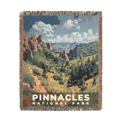 Pinnacles National Park Woven Blanket | S14