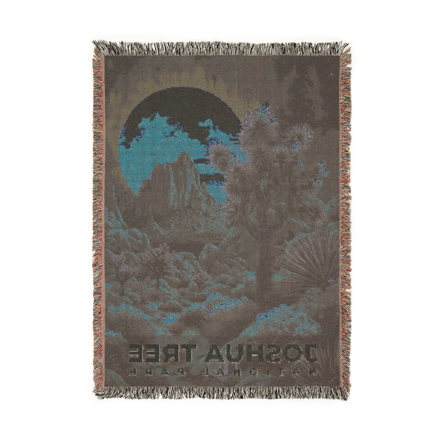 Joshua Tree National Park Woven Blanket | S11
