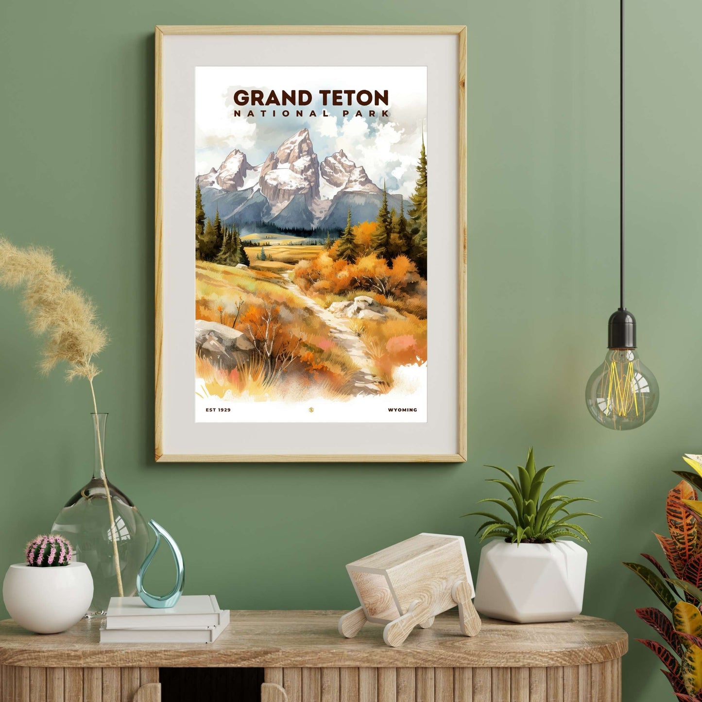 Grand Teton National Park Poster | S08