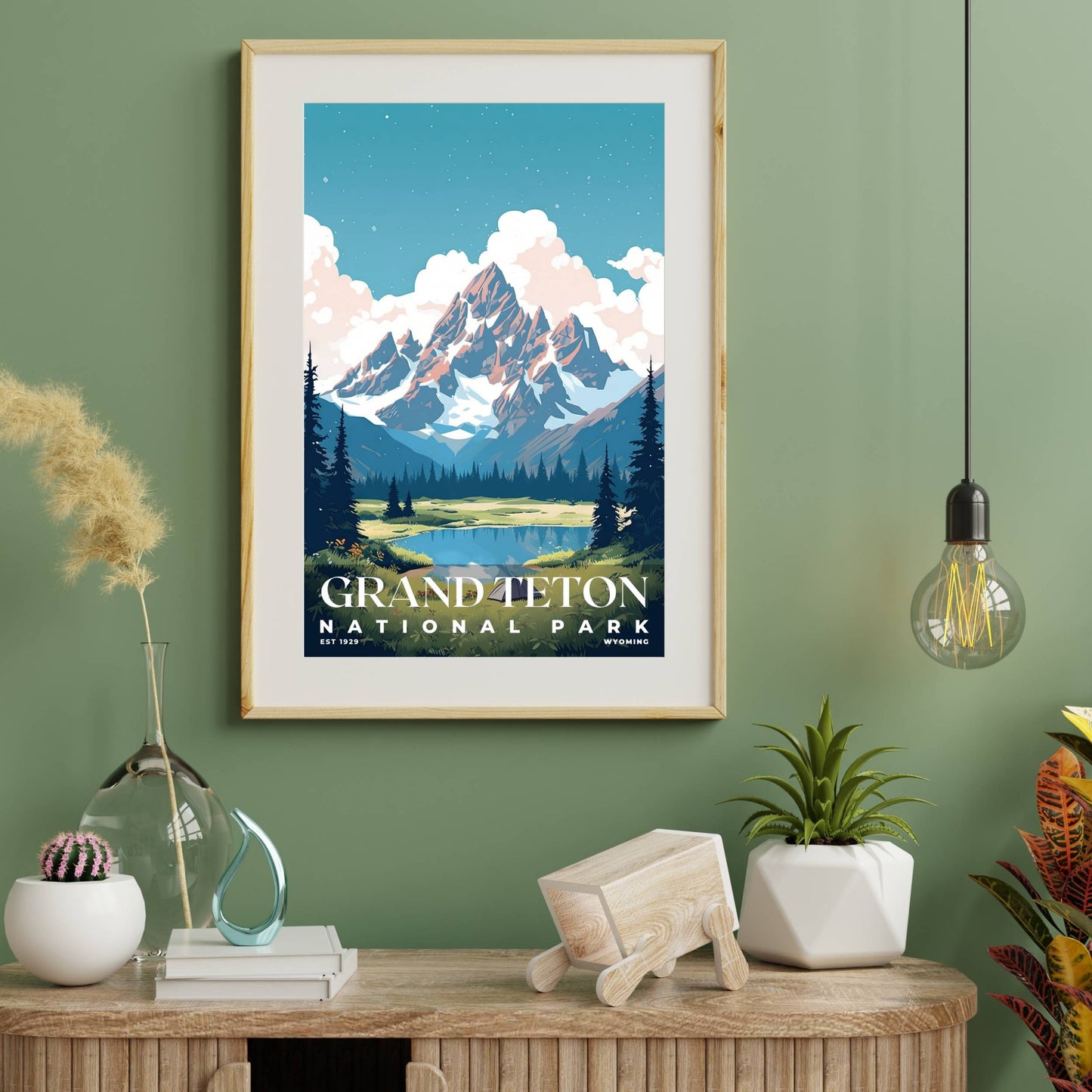 Grand Teton National Park Poster | S03