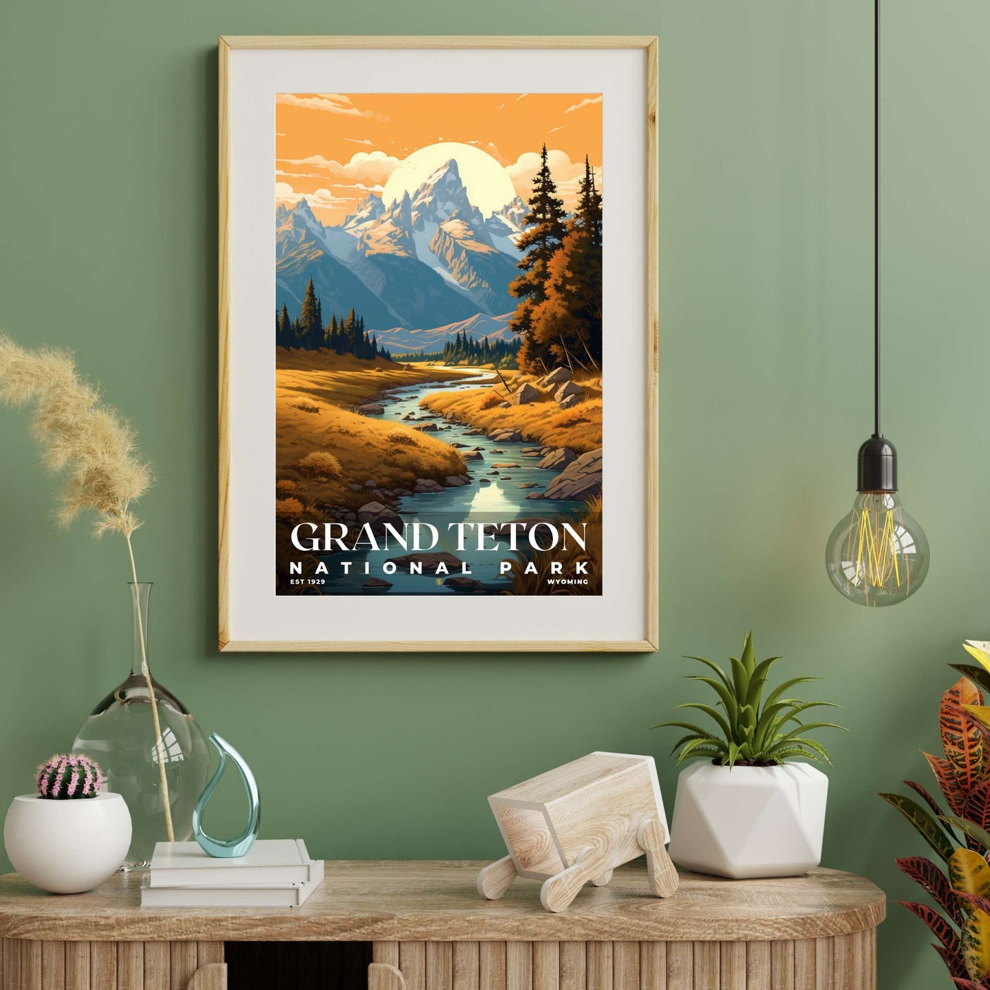 Grand Teton National Park Poster | S07