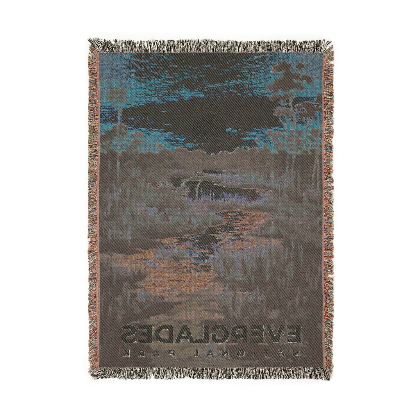 Everglades National Park Woven Blanket | S09