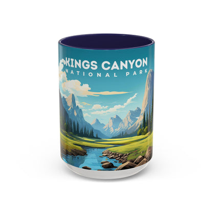 Kings Canyon National Park Mug | Accent Coffee Mug (11, 15oz)