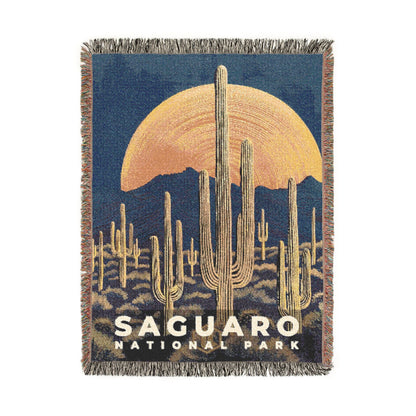 Saguaro National Park Woven Blanket | S19