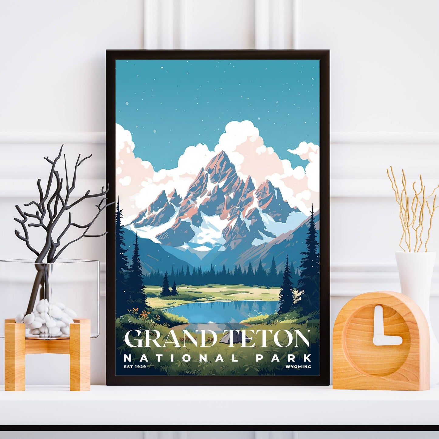 Grand Teton National Park Poster | S03