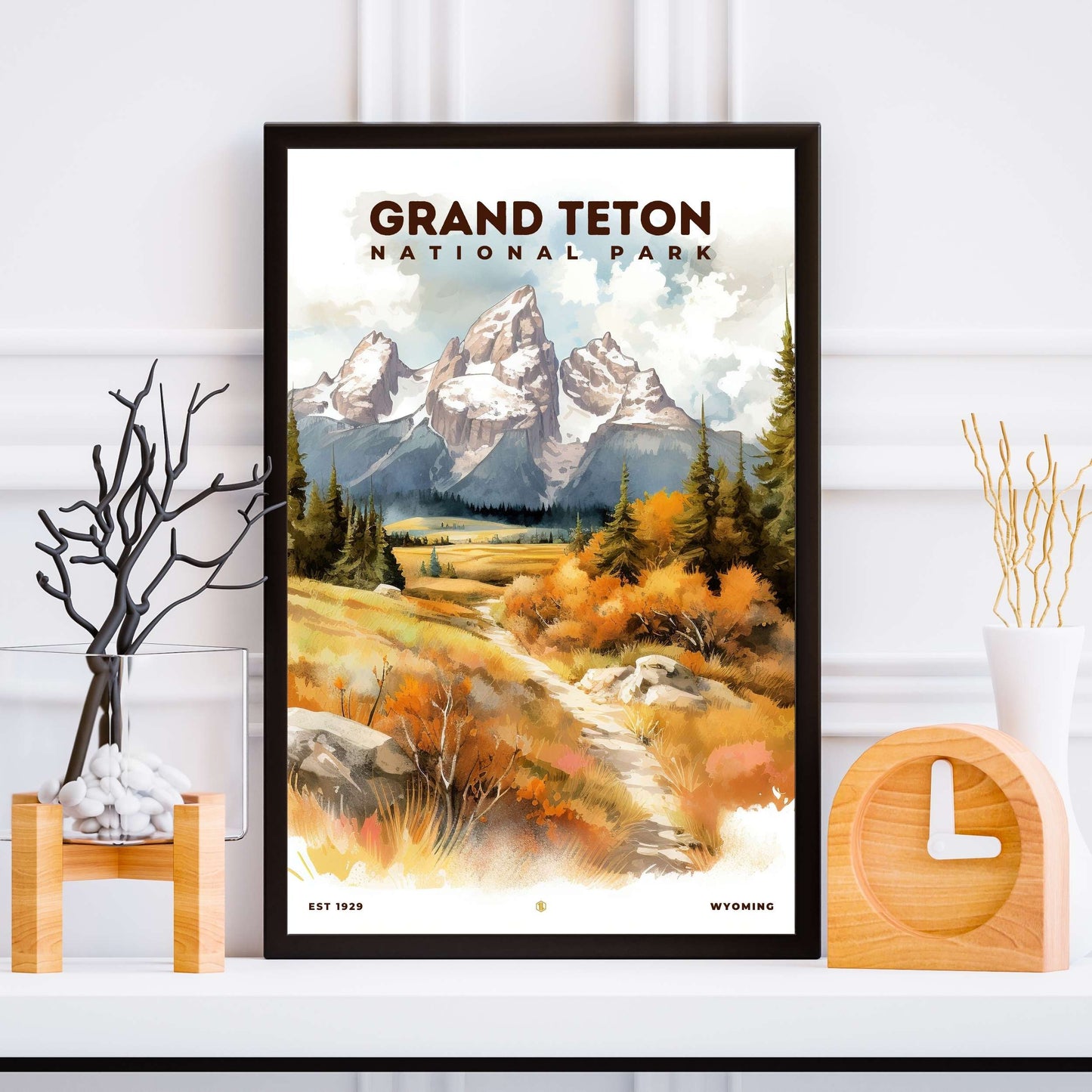 Grand Teton National Park Poster | S08