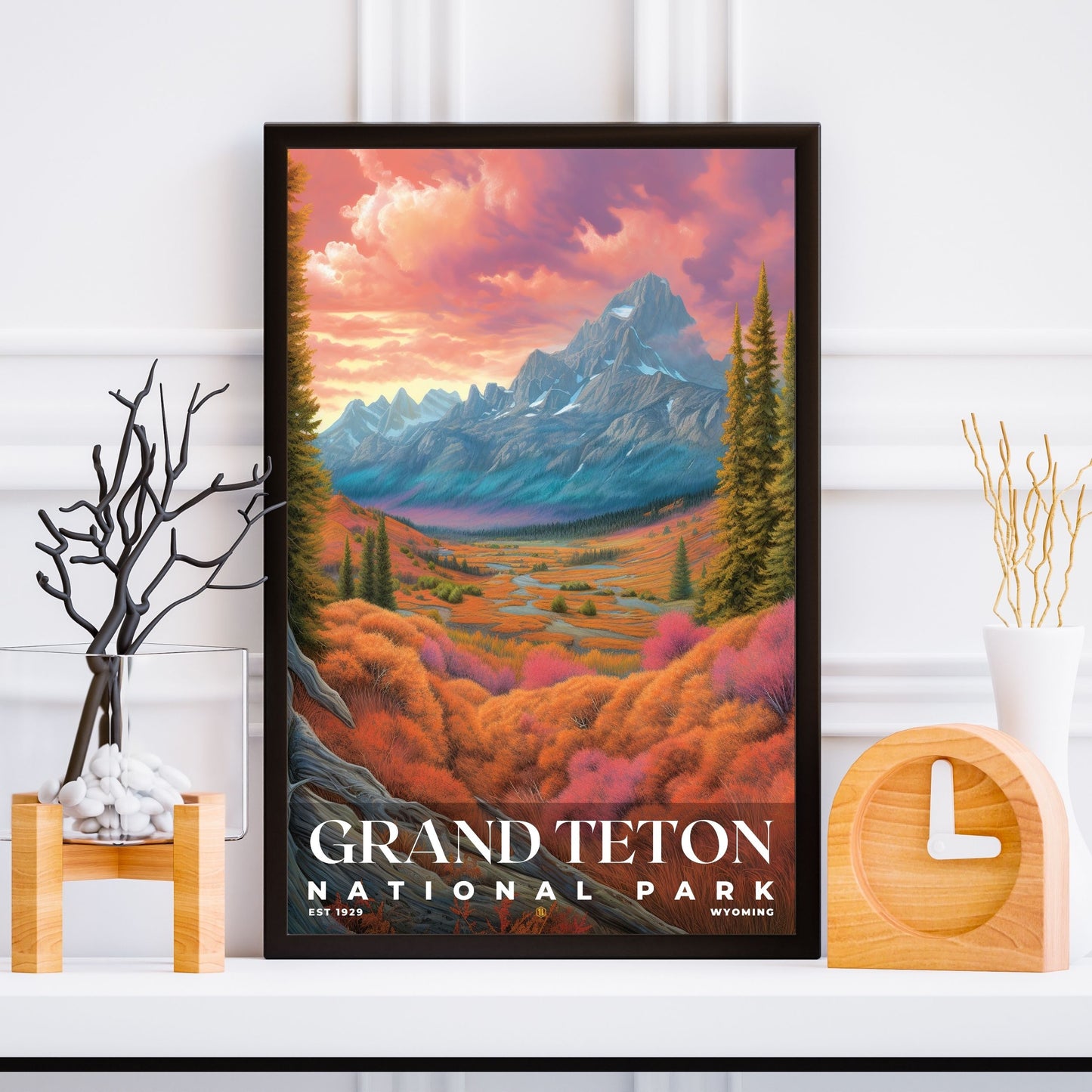 Grand Teton National Park Poster | S02