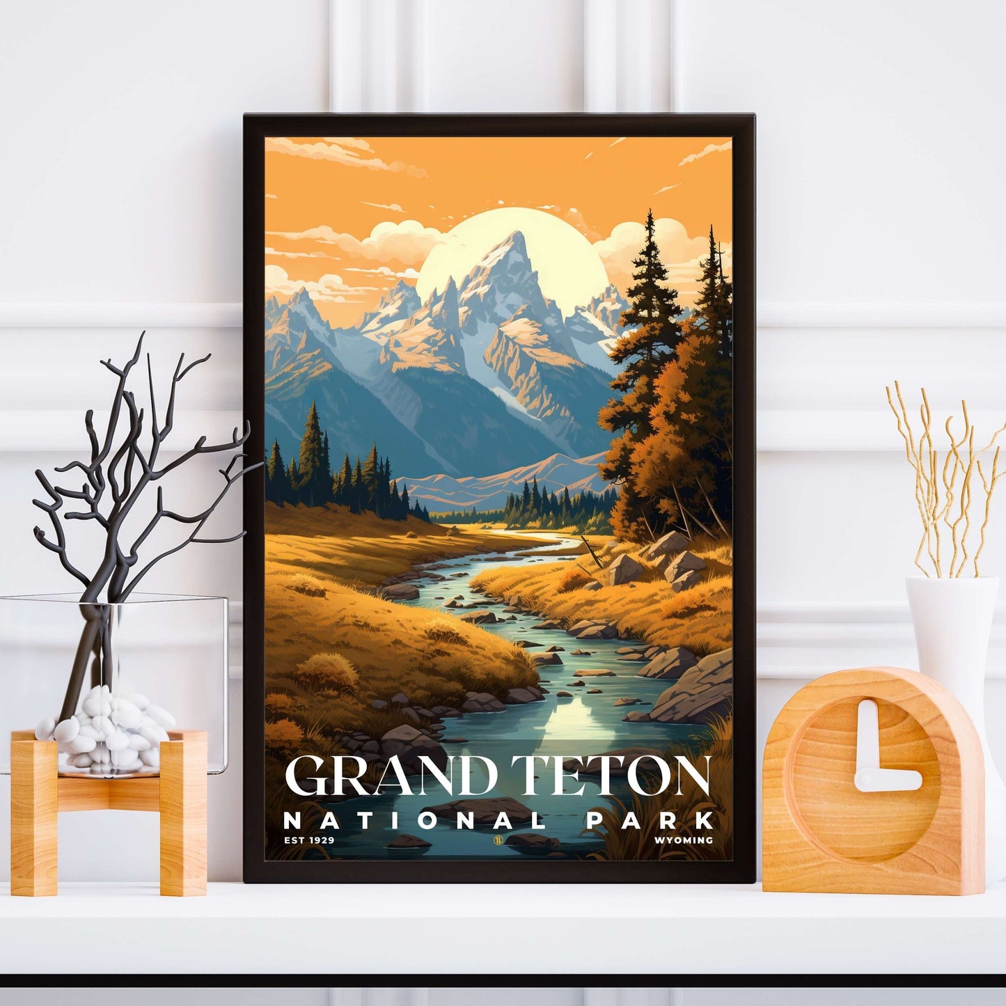Grand Teton National Park Poster | S07