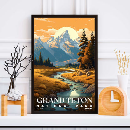 Grand Teton National Park Poster | S07