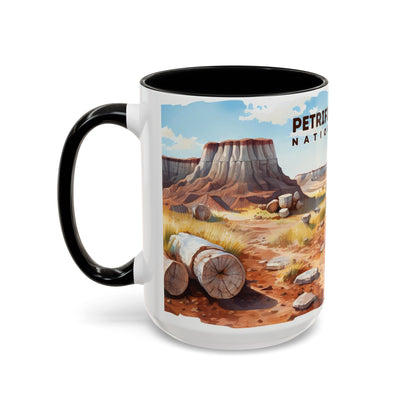 Petrified Forest National Park Mug | Accent Coffee Mug (11, 15oz)