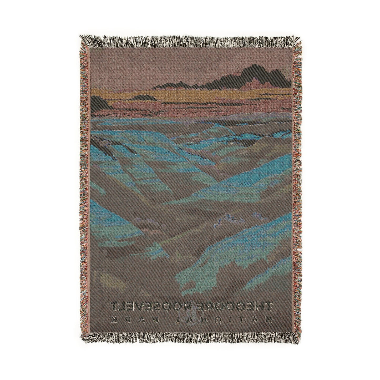 Theodore Roosevelt National Park Woven Blanket | S20