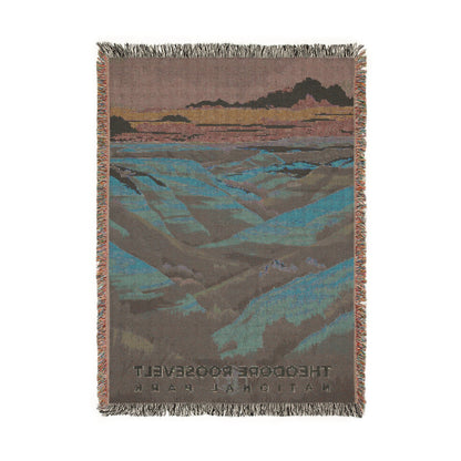 Theodore Roosevelt National Park Woven Blanket | S20