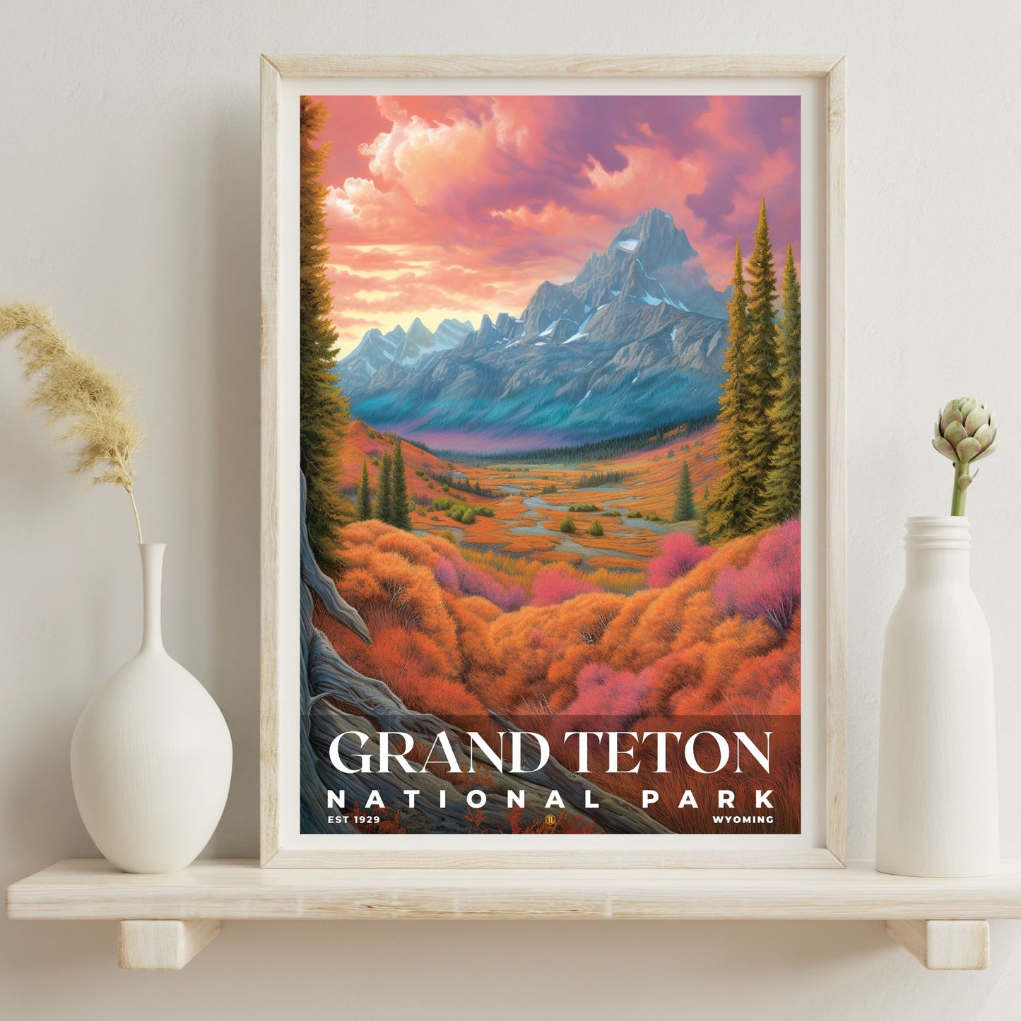 Grand Teton National Park Poster | S02